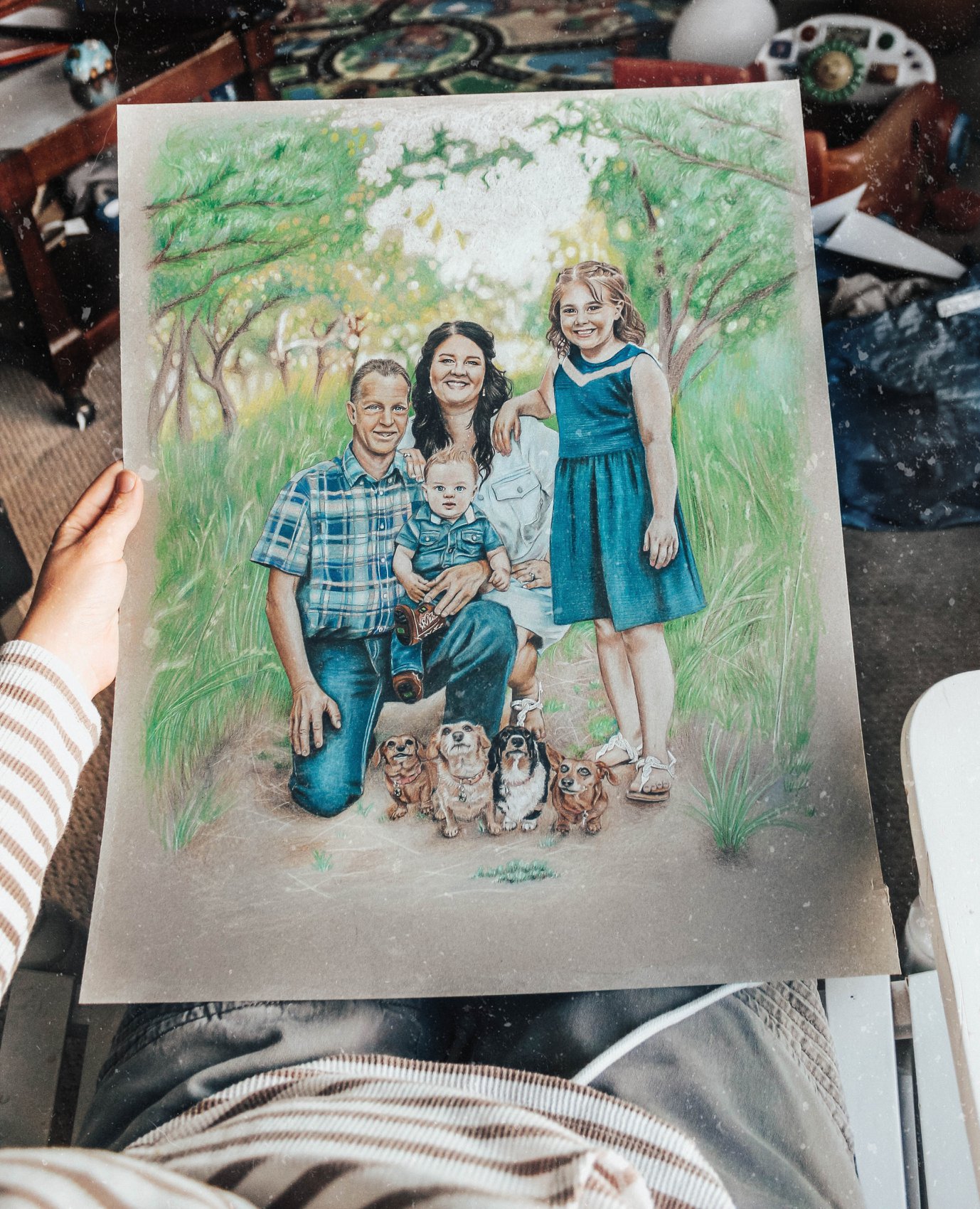 Intuitive fine art portrait